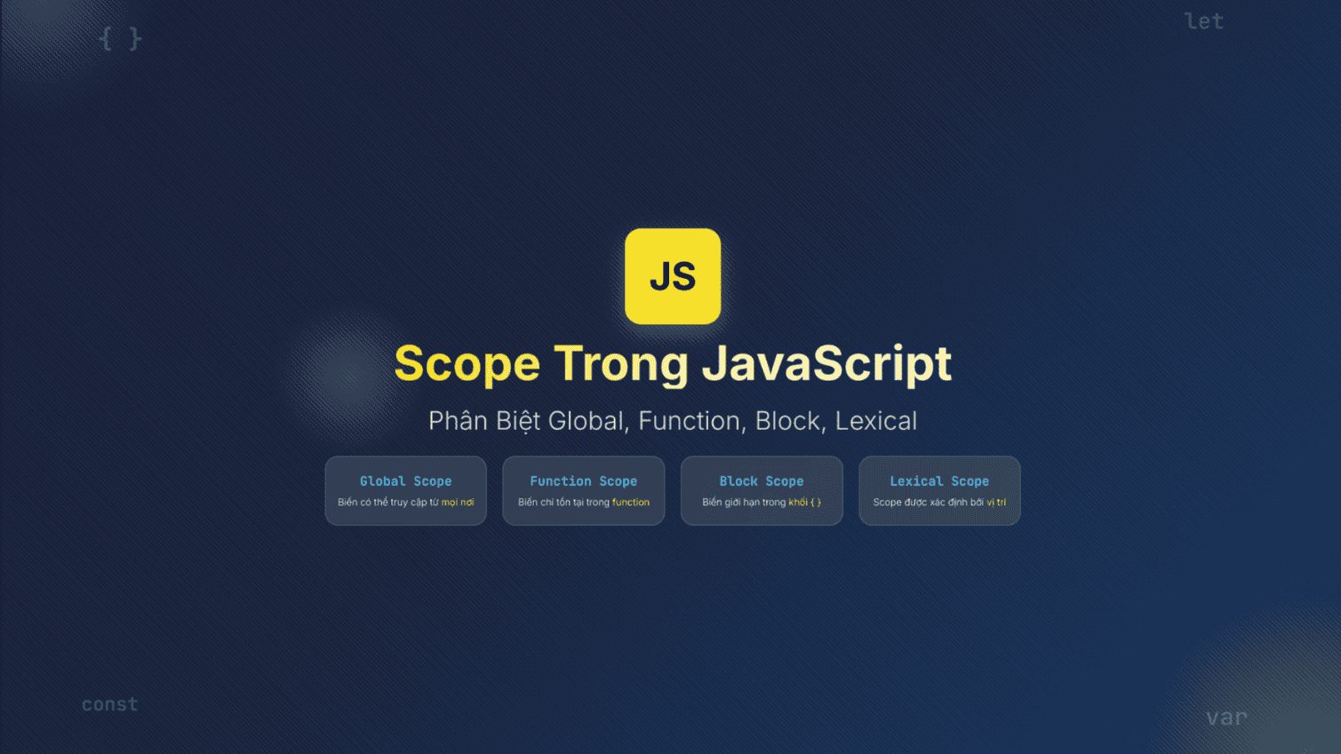 Scope trong JavaScript